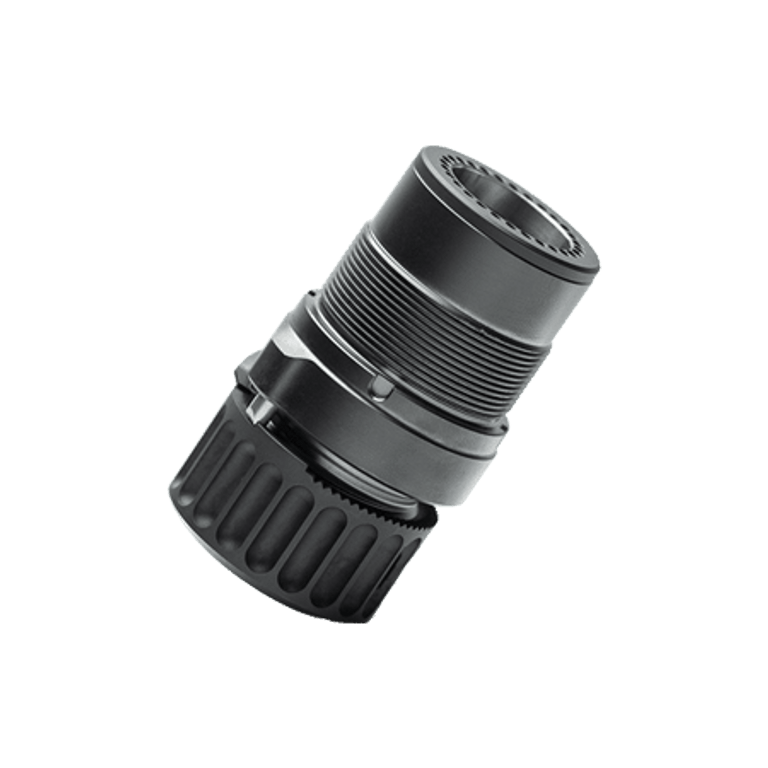 B&T SF Titanium Suppressor HUB Adapter 1.375x24TPI 5.56/7.62 Black