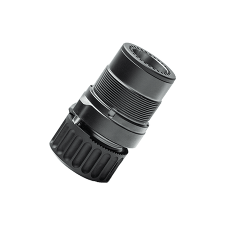 B&T SF Titanium Suppressor HUB Adapter 1.375x24TPI 5.56/7.62 Black