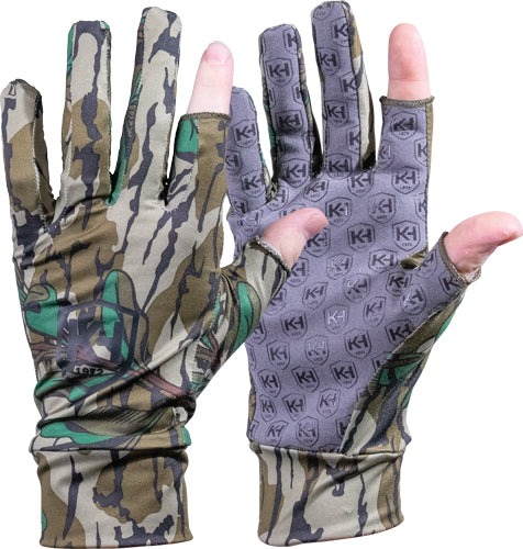 Knight & Hale Run N' Gun Turkey Hunting Gloves MO Greenleaf