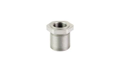 Kimber America Thread Adapter for Muzzle, 7/16X28 to 5/8X24, Silver Matte Finish 4700055