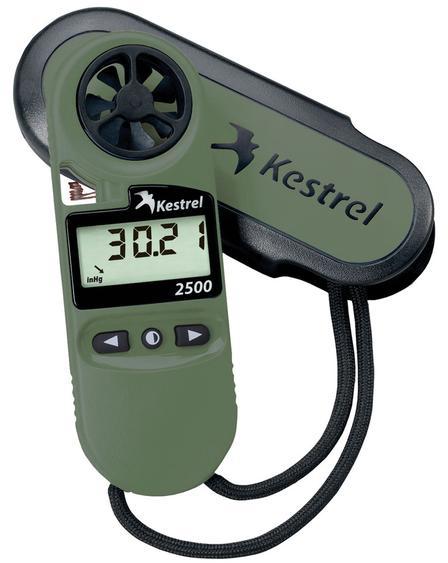 Kestrel 2500NV NV Backlight Weather Meter / Altimeter - Olive Drab