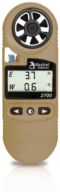 Kestrel 2700 with LiNK Ballistics Weather Meter G1/G7 Solver - Tan