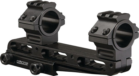 Konus 1-Piece Universal Cantilever Mount 30mm or 1 Inch Adjustable