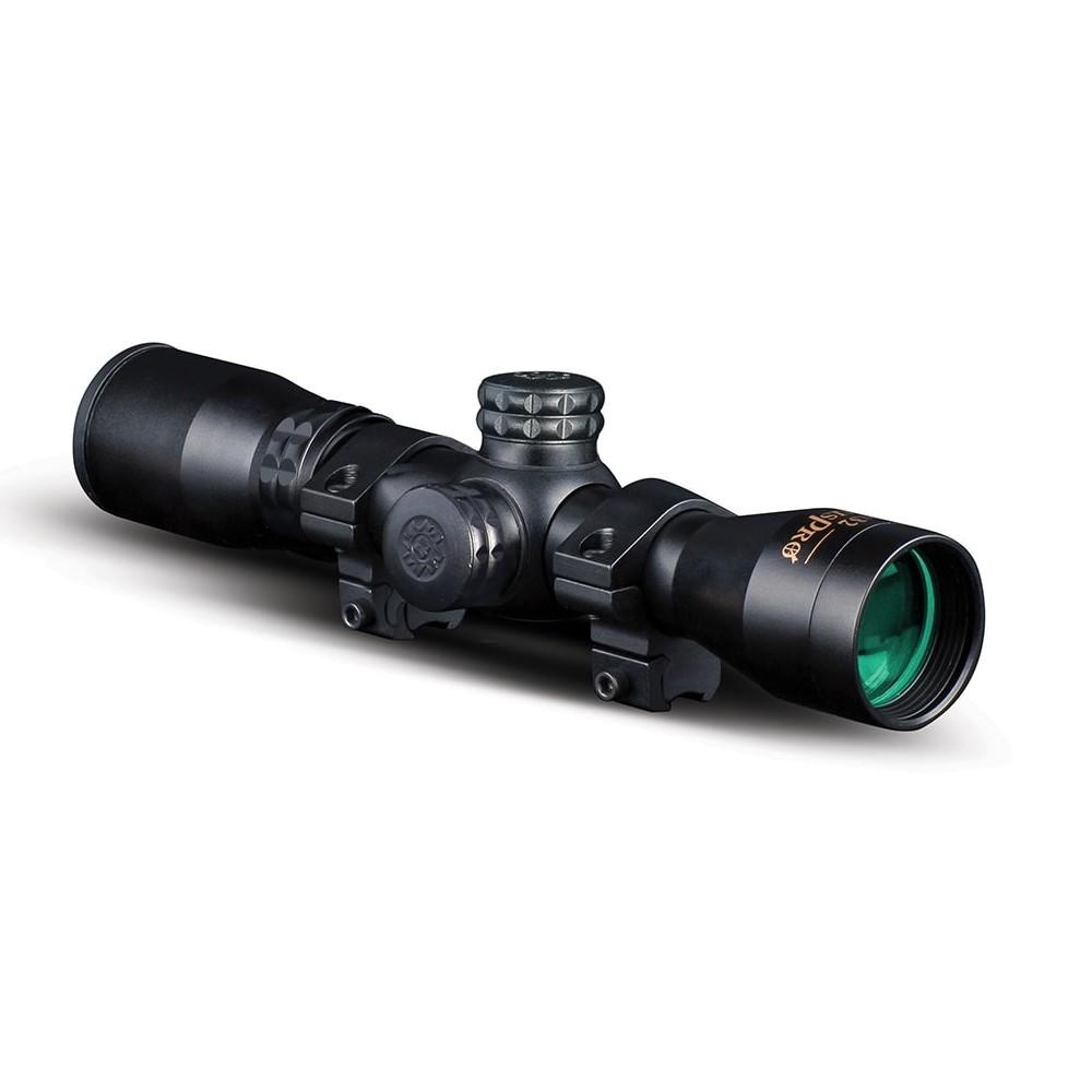 KonusPro 4x32mm 30/30 Engraved Reticle Non-Illuminated Matte Black Rifle Scope