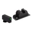 Ameriglo Optic Compatible Sight Set for Glock 43X/48 A-Cut Green with Black .240" Front Black Rear