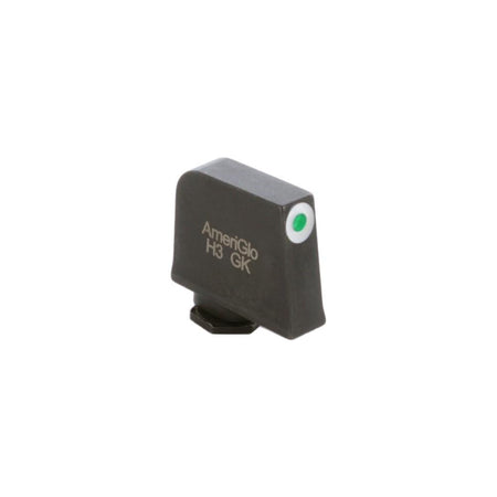 Ameriglo Tritium Front Sight for Glock Green/White Outline .385" H .125" W