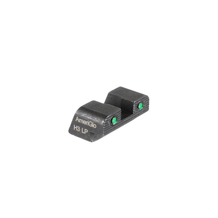 Ameriglo 2-Dot Tritium Rear Sight Black Outline #8 .250" H for Sig Sauer Springfield XD Hellcat Non-OSP
