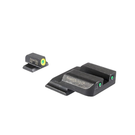 Ameriglo Trooper Handgun Night Sights LumiGreen/Green for Smith & Wesson M&P Full Size