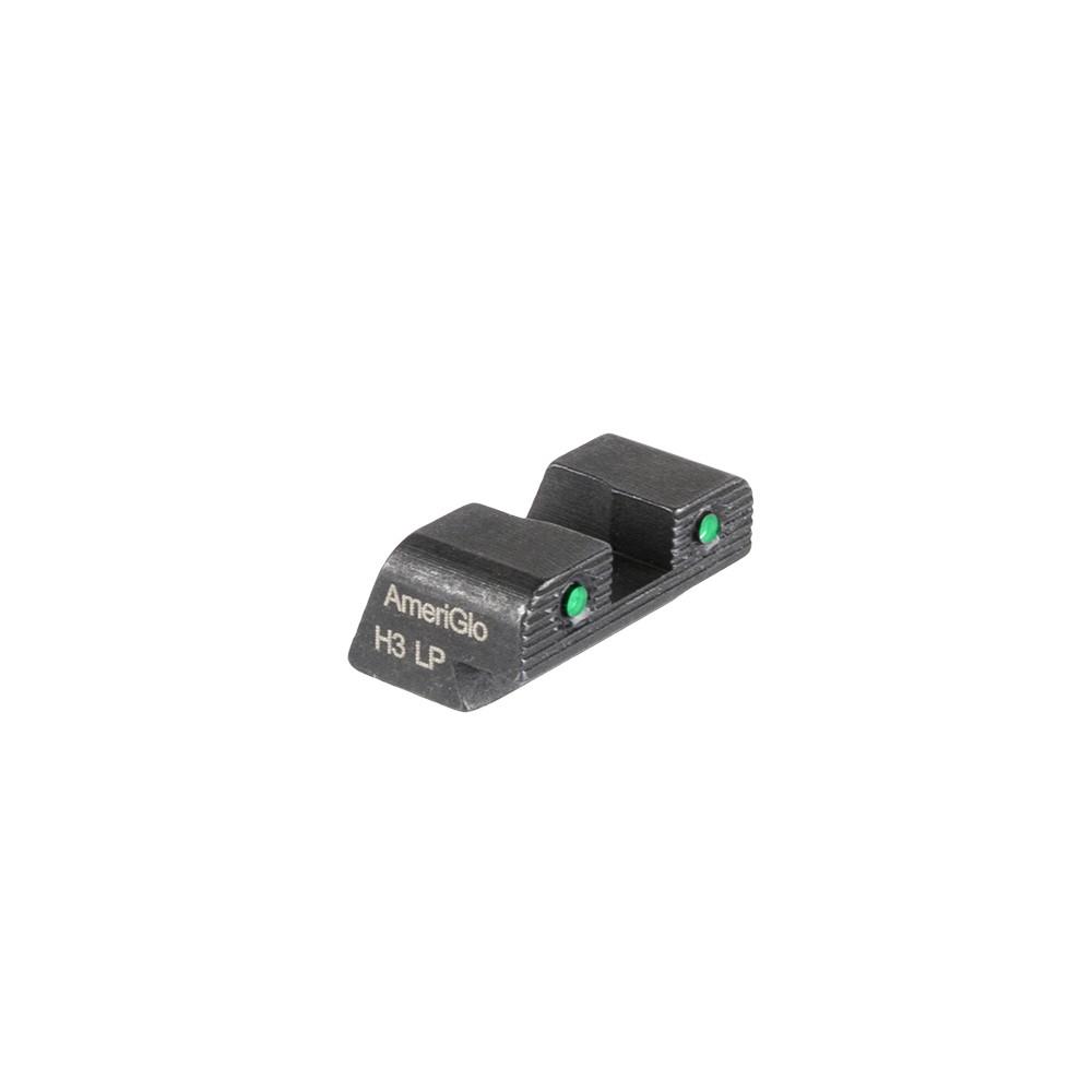 Ameriglo Sig Sauer Springfield XD Hellcat Rear Night Sight 2-Dot Green Tritium Black Outlines #10