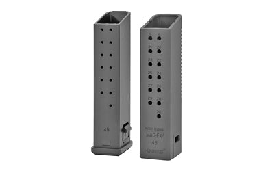 KRISS USA KVA-MX2K45BL01 Magazine Extension, 45 ACP, Black, 3 Pack, Glock 21 Compatible, +17 Rounds
