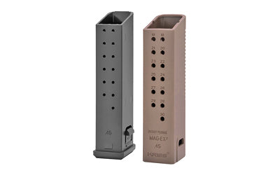KRISS USA KVA-MX2K45FD01 Magazine Extension, 45 ACP, Flat Dark Earth, 3 Pack, Glock 21 Compatible, +17 Rounds