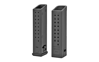 KRISS USA KVA-MX2K90BL01 Magazine Extension, 9MM, Black, 3 Pack, Glock 17 Compatible, +23 Rounds