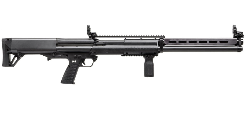 Kel-Tec KSG25BLK KSG 25 Black 12 Gauge 30.50" 3" 24+1 Black Rec/Barrel Black Polymer Fixed Stock & Grip