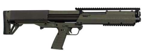 Kel-Tec KSGGRN KSG OD Green 12 Gauge 18.50" 3" 14+1 OD Green Rec/Barrel OD Green Polymer Fixed Stock & Grip