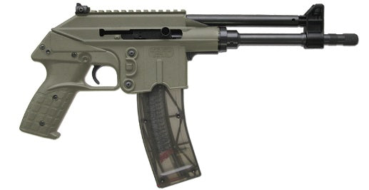 PLR-22 22LR BL/GRN 10.1" 26+1 PICATINNY RAIL