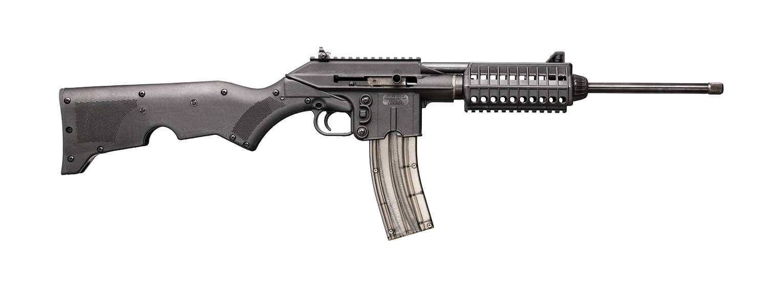 Kel-Tec SU22CABLK SU-22 Full Size 22 LR 26+1 16.10" Black Barrel Black Polymer Receiver Black Fixed Stock w/Storage Compartment Right Hand