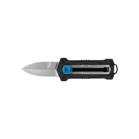 Kershaw Kapsule OTF Pocket Knife 1-9/10" Spear Point Single Edge Black