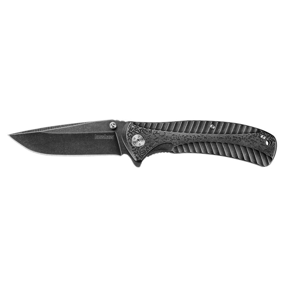 Kershaw Starter 3-2/5" Drop Point BlackWash Pocket Knife