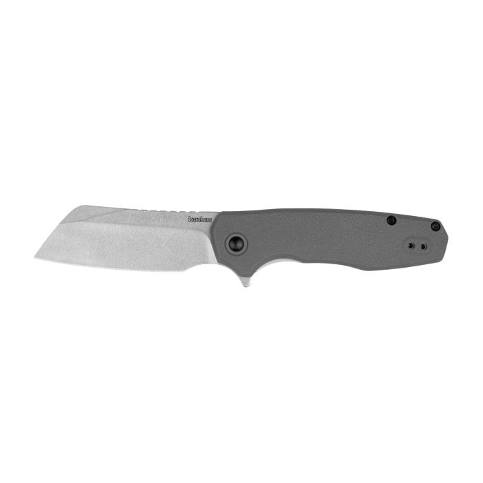 Kershaw Wharf Grey Pocket Cleaver Folder with Assisted Opening 2.8" Blade