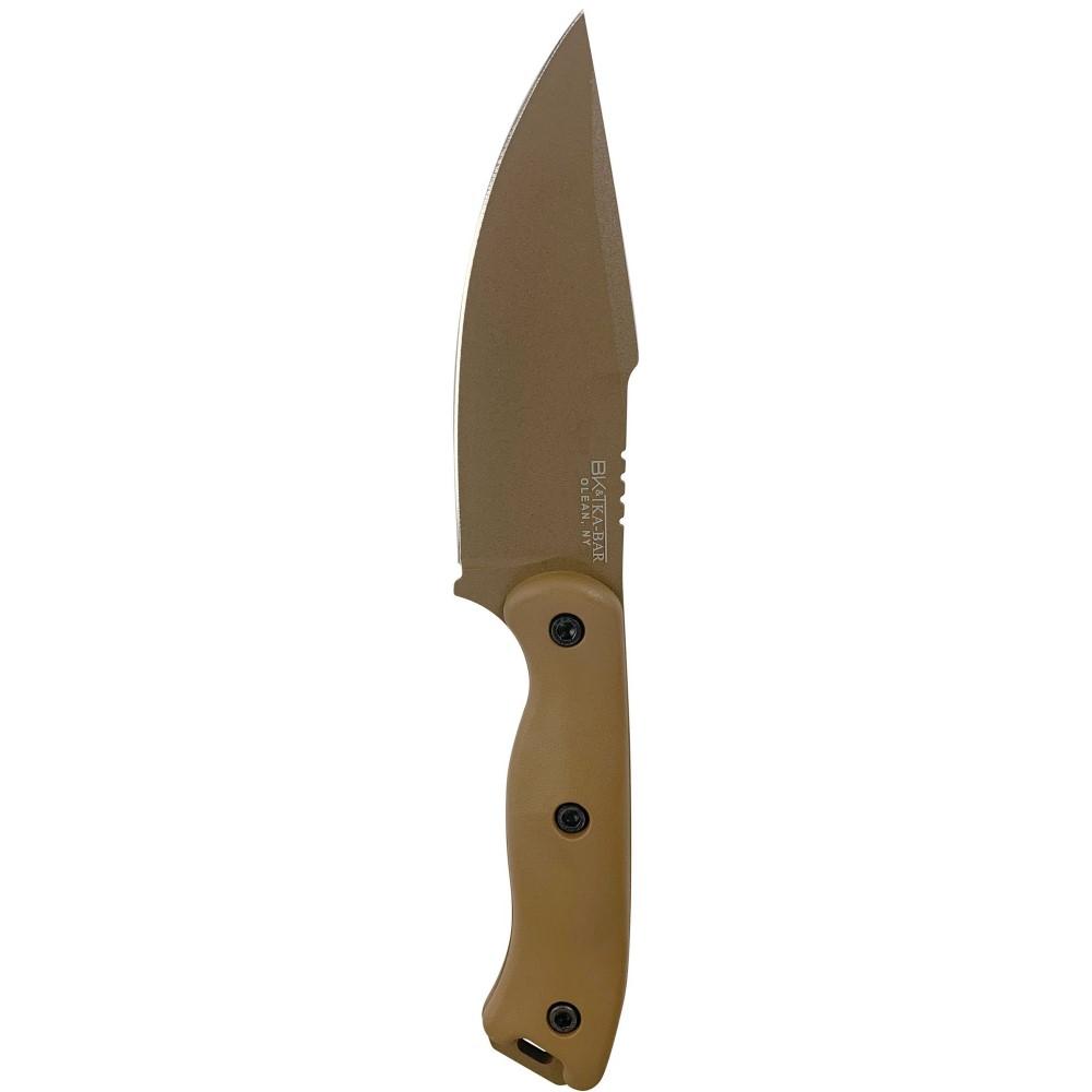 Ka-Bar Becker Harpoon Fixed Knife Brown - 4-5/8 Inch Blade BK18