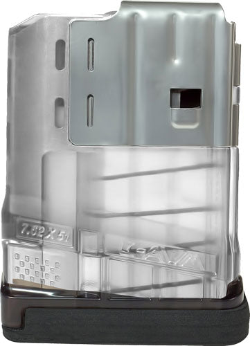 Lancer L7AWM 5rd Translucent Clear SR-25 7.62x51 Rifle Magazine