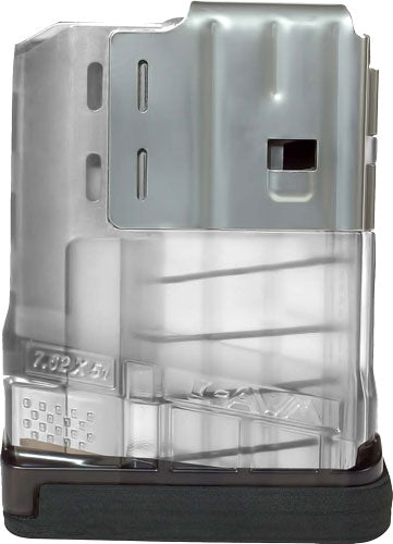 Lancer SR-25 L7AWM 7.62x51 10RD Clear Polymer Rifle Magazine