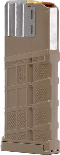 Lancer SR-25 L7AWM 7.62x51 25RD FDE Opaque Gen2 Rifle Magazine