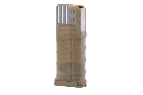 Lancer L7AWM 25-Round Translucent FDE Gen2 SR-25 7.62x51 Magazine