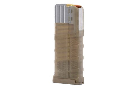 Lancer L7AWM 25-Round Translucent FDE Gen2 SR-25 7.62x51 Magazine