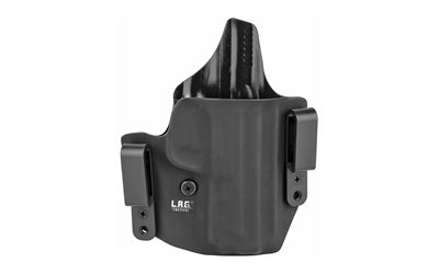 L.A.G. Tactical Defender Kydex Holster for S&W M&P M2.0 9/40, IWB/OWB, Right Hand, Black