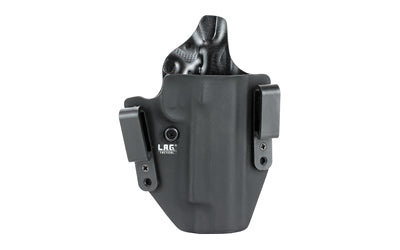 LAG Tactical Defender Kydex IWB OWB Holster, 1911 w/ Rail 5" Barrel, Right Hand, Black Finish