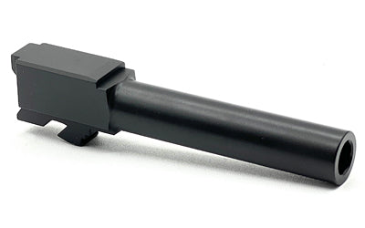 LBE Unlimited Melonite 9mm Barrel for Glock 19, Black, Drop-In Ready GLK19BBL