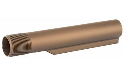 LBE Unlimited Milspec AR-15 Carbine Buffer Tube Pre-Threaded Brown Finish MBUF002-WB