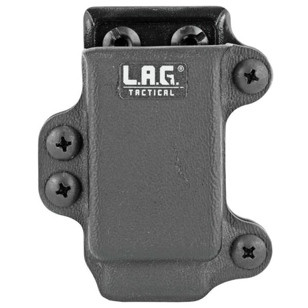 L.A.G. Tactical Lightweight Kydex Single Pistol Mag Carrier for Single Stack 9mm/.40 Slim Magazines