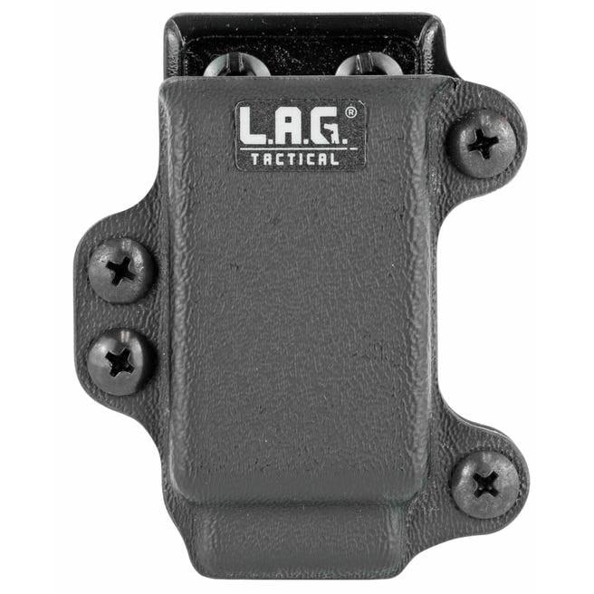 L.A.G. Tactical Lightweight Single Pistol Mag Carrier for Glock 43 and S&W M&P Shield Magazines