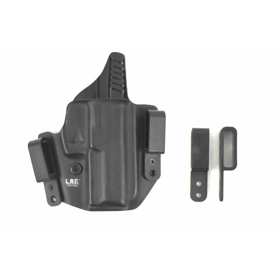 L.A.G. Tactical Defender Concealable IWB/OWB Holster for Sig Sauer P365 Black RH