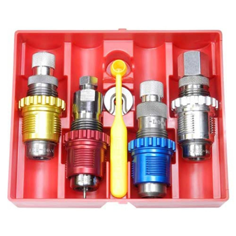 Lee Carbide Breech Lock 4-Die Set .380 Auto ACP with Spline Drive Bushings
