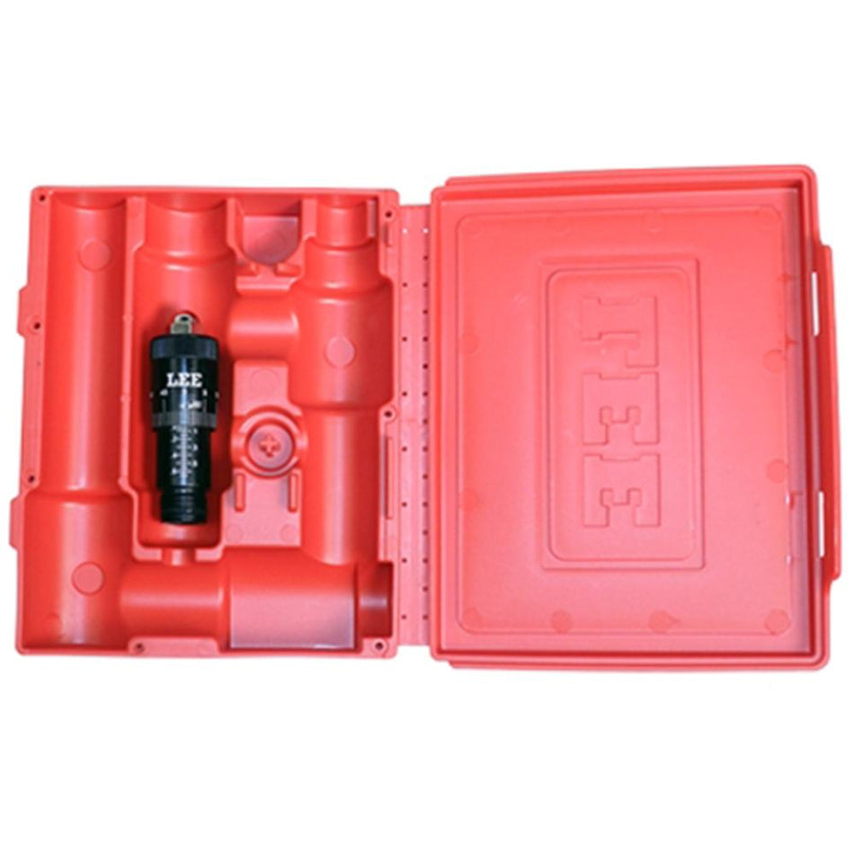 Lee Handgun Micrometer Screw Adjuster with 4-Die Red Storage Case