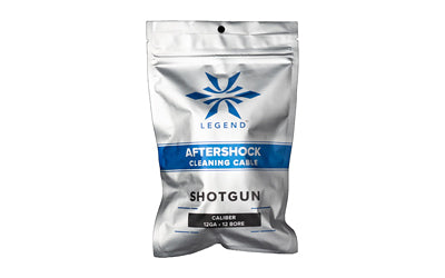 Legend Outdoor Gear Aftershock Shotgun Bore Cleaning Cable, 12 Gauge, White & Black AS-CC-12