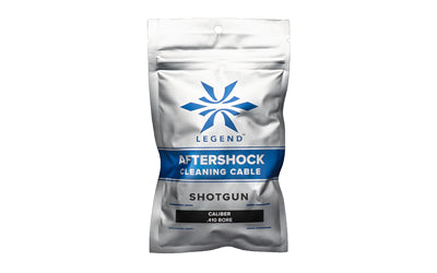 Legend Outdoor Gear Aftershock Shotgun Bore Cleaning Cable, .410 Bore, Black & White AS-CC-410
