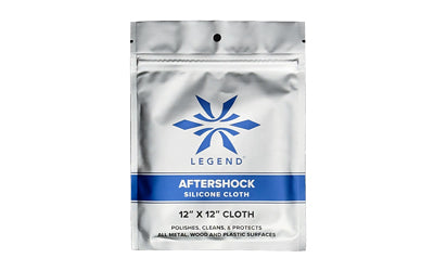 Aftershock Silicone Protective Cloth by Legend Outdoor Gear 12x12 Black Flannel AS-SC-12