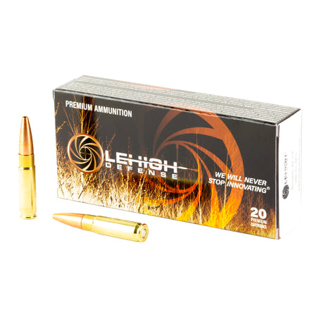 Lehigh Defense Lehigh Defense Controlled Chaos Flat Base Hollow Point 115 Grain .300 AAC Blackout 2350 fps