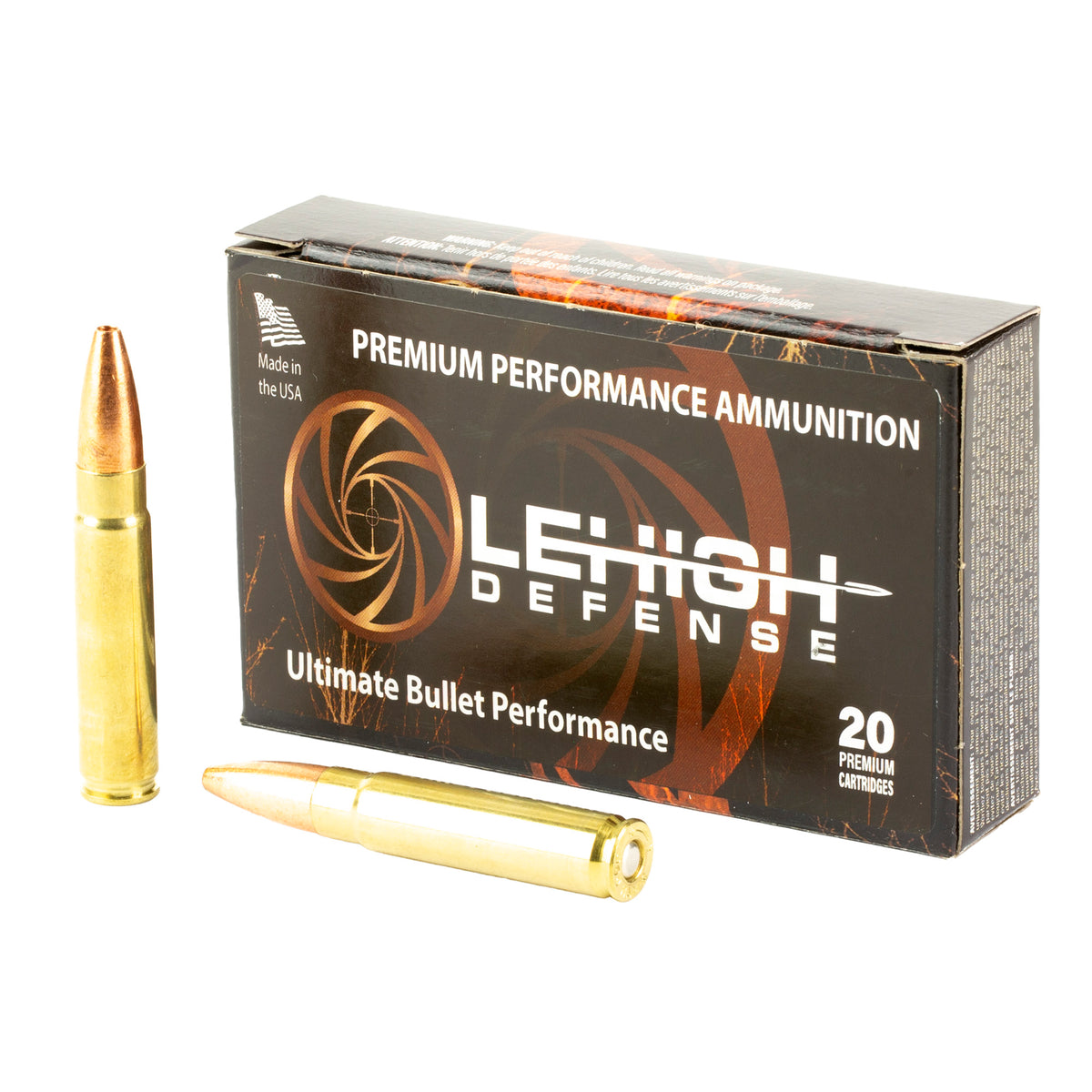 Lehigh Defense Lehigh Defense Controlled Chaos Flat Base Hollow Point 125 Grain .300 HAM'R 2440 fps