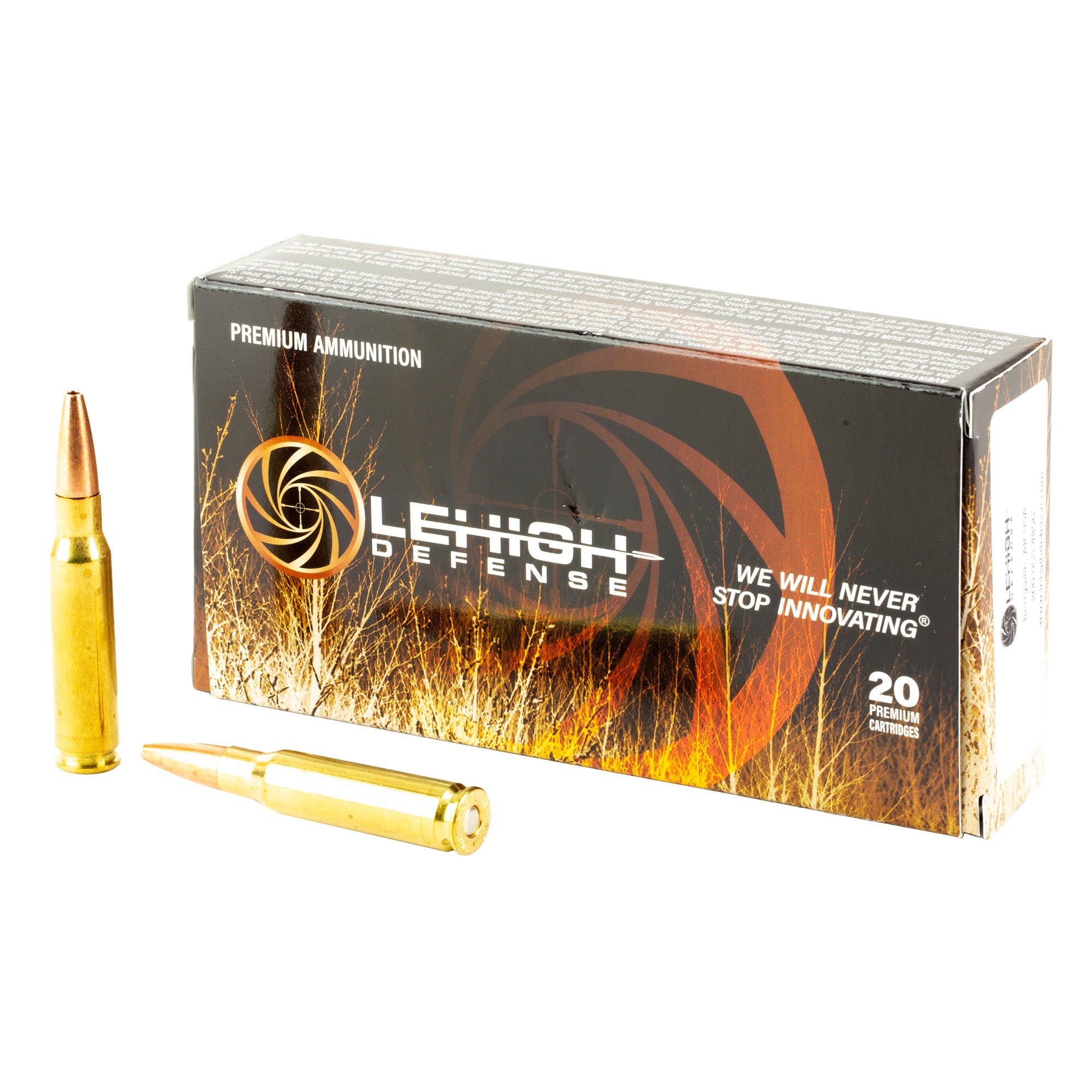 Lehigh Defense Controlled Chaos  152 Grain .308 Win / 7.62x51mm 2800 fps