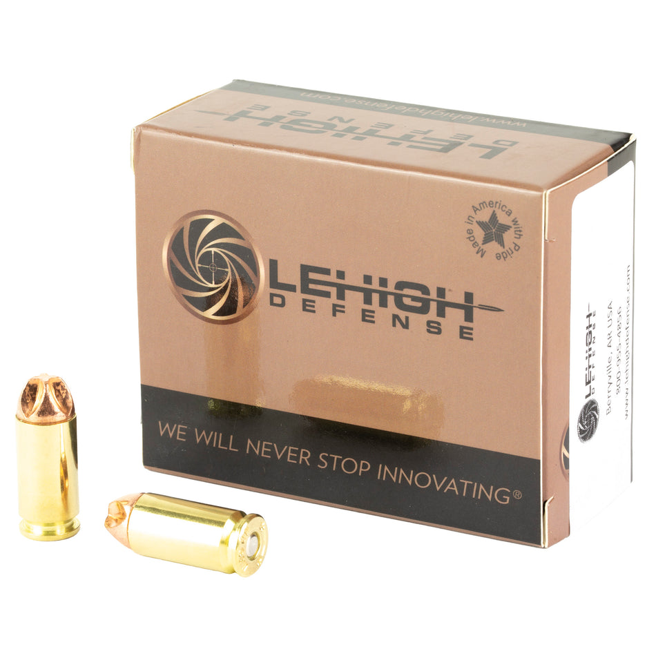 Lehigh Defense Xtreme Defense Fluid Transfer Monolithic 115 Grain .40 S&W 1400 fps