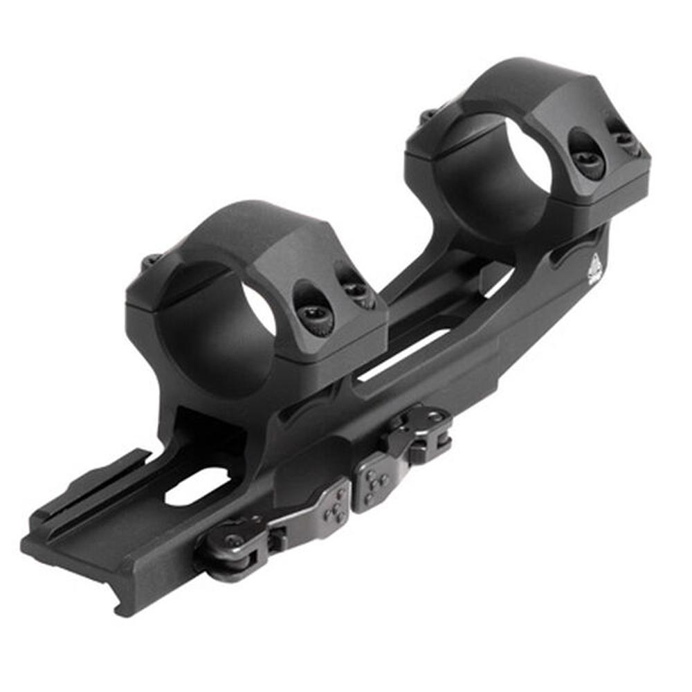UTG ACCU-SYNC Quick Release Cantilever Mount 1-Inch 50mm Offset Matte Black