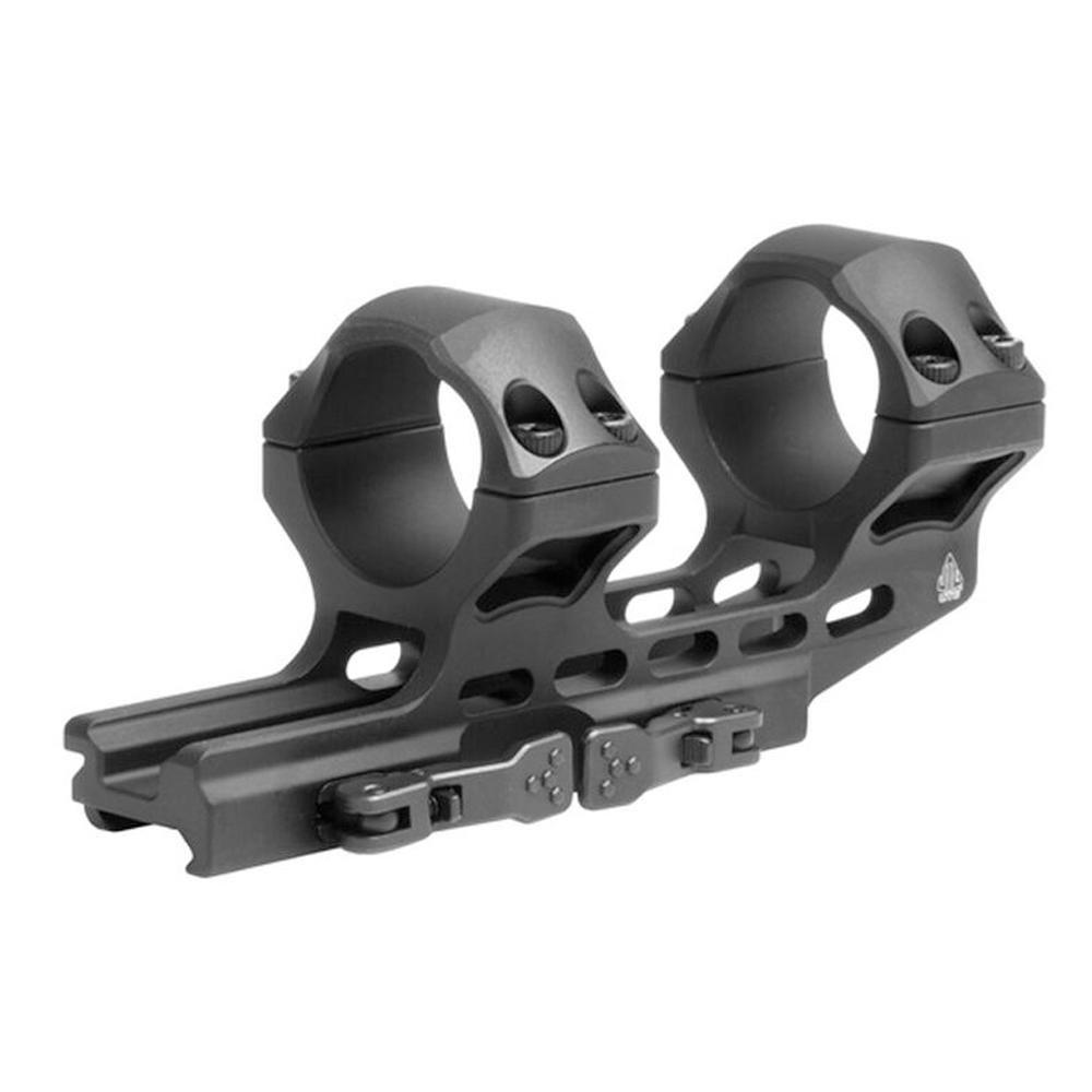 Leapers UTG 1-Piece ACCU-SYNC QR Cantilever Mount 30mm High 34mm Offset Black
