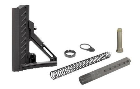 UTG PRO Model 4 Ops Ready S2 Mil-Spec Stock Kit with Buffer and Tube Black