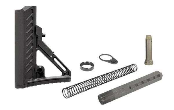UTG PRO Model 4 Ops Ready S2 Mil-Spec Stock Kit with Buffer and Tube Black