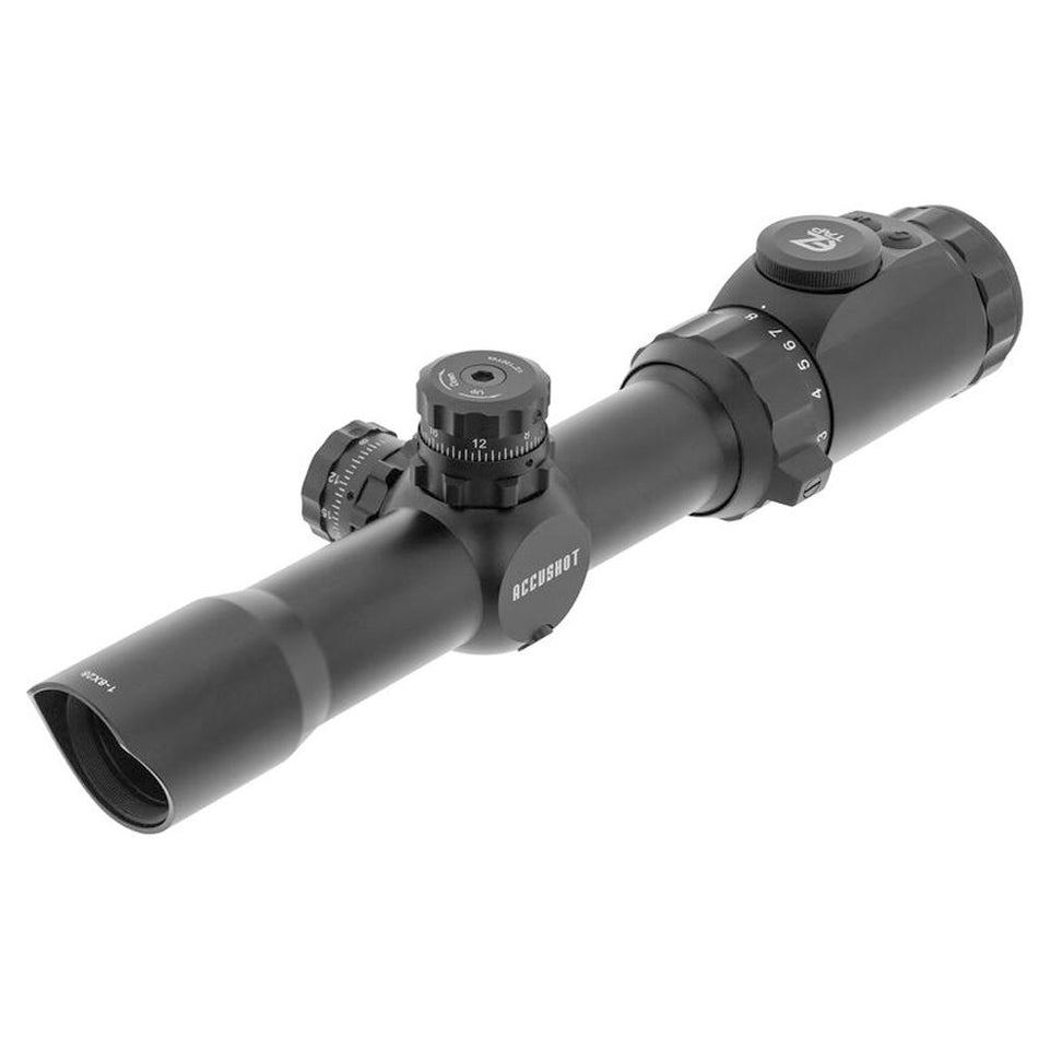 UTG ACCU-SYNC 1-8X28 30mm MRC Illuminated BG4 Rifle Scope